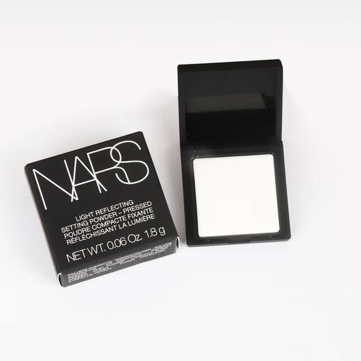 【预售 急单慎拍】NARS纳斯新款流光美肌清透蜜粉饼持久控油定妆小样大白饼不脱妆 商品图0