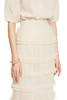 OCTAVIA 奶油色花边高腰半裙 5969 商品缩略图2
