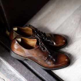224-5off高端手工鞋 系带德比鞋 可能是你穿过醉舒适的皮鞋