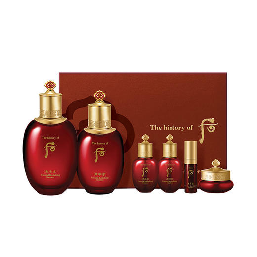 Whoo后津率享红华凝香系列水乳护肤两件套 水润滋养 水乳礼盒 抗皱淡纹 商品图7