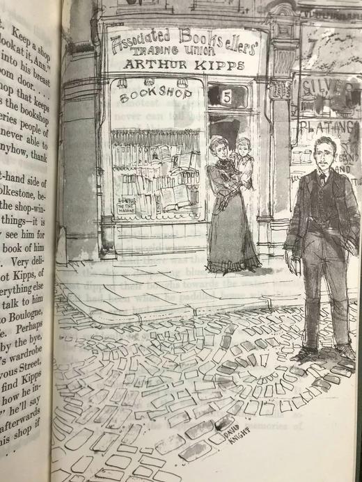 赫伯特·乔治·威尔斯《基普斯》 8幅插图 苍鹭出版社（HeronBooks）复古仿皮精装本 商品图13