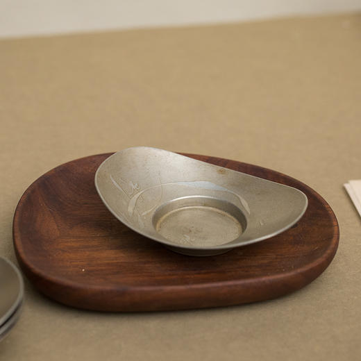 乾茂号造梅兰松竹梅锡杯托（五客） 商品图4