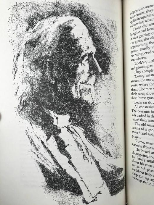 托尔斯泰《安娜·卡列尼娜》 33幅插图 精装18开带书匣 商品图8