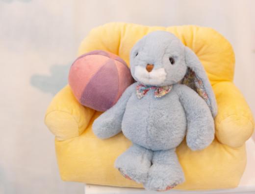 伽百利领结兔毛绒 商品图1