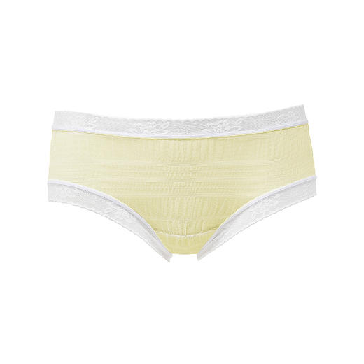 都市丽人基础系列蕾丝平角裤女士内裤低腰平角裤LK33B2 商品图3