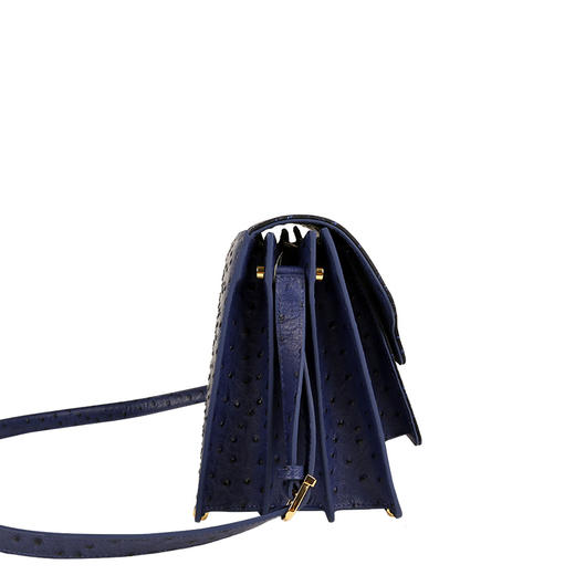 SAINTJOY/上久楷 宋锦女式拎包  鸵鸟纹  BWS19A2501 商品图1