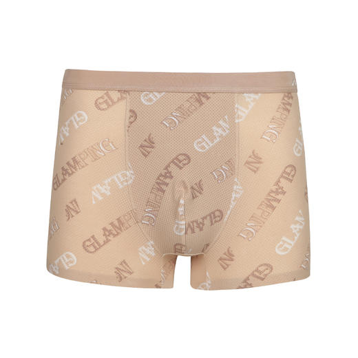 都市丽人都市锋尚日常休闲网眼冰丝平角裤男士内裤FK3CB5 商品图4