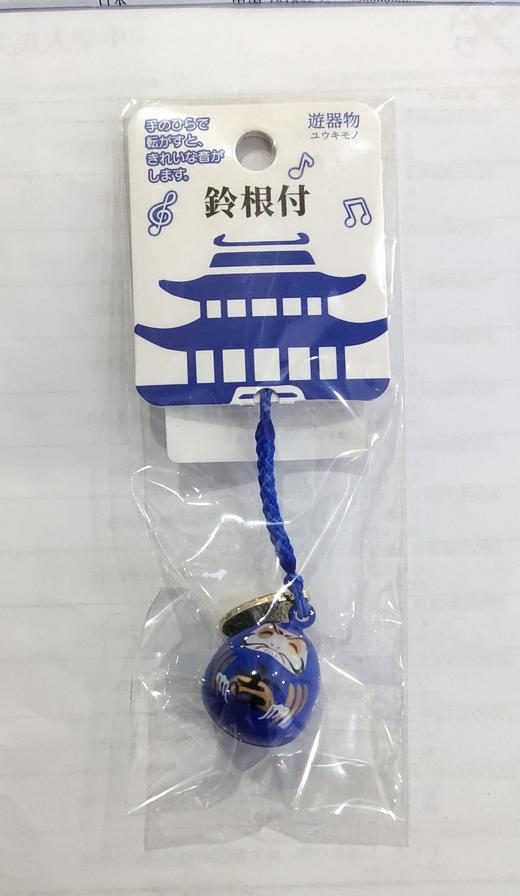 鈴根付 阴阳师达摩水音鈴挂件 蓝色 商品图0