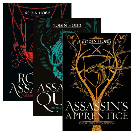 英文原版 The Illustrated Edition The Farseer Trilogy Book 刺客正传插图精装收藏版系列3册 豆瓣推荐 奇幻小说 英文版 进口书 商品图0