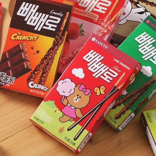 韩国Lotte乐天夹心棒饼干39g 商品图2