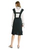 ROEM 墨绿色可拆卸花边背带裙 1498 商品缩略图2