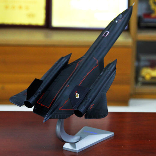 特尔博1:72黑鸟SR-71A侦察机合金飞机模型仿真成品摆件航模SR71 商品图9