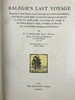 限量版毛边本！有编号！1932年 罗利爵士最后的航海 1幅肖像2幅地图 布面精装16开 商品缩略图3