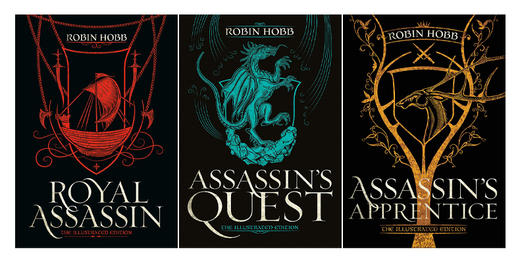 英文原版 The Illustrated Edition The Farseer Trilogy Book 刺客正传插图精装收藏版系列3册 豆瓣推荐 奇幻小说 英文版 进口书 商品图1