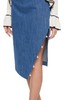 DONG DE XI 不规则开衩牛仔半身裙 4043 商品缩略图2