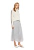 SUMMER & SAGE 浅灰色散摆纱裙 5605 商品缩略图3