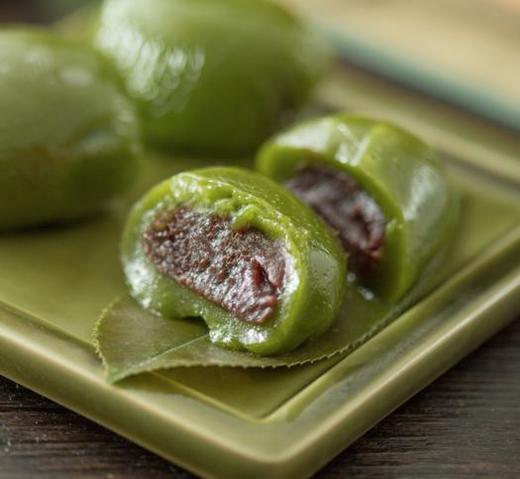 【春季限定】艾草青团50g*4只/组 豆沙馅 商品图0