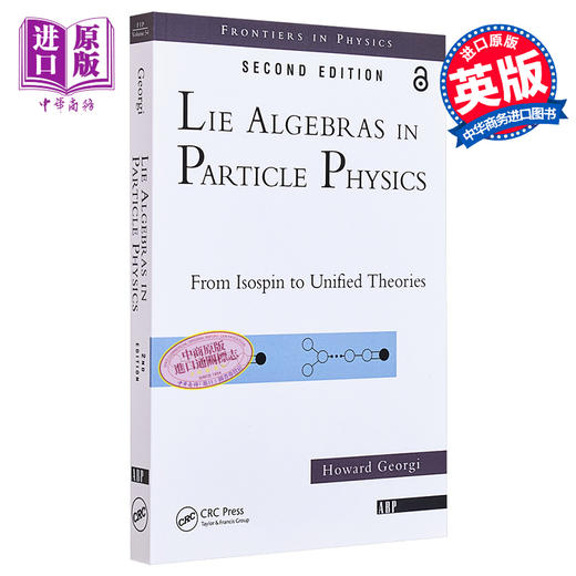 【中商原版】Lie Algebras In Particle Physics 豆瓣阅读 英文原版 粒子物理学中的李代数 Howard Georgi 商品图0
