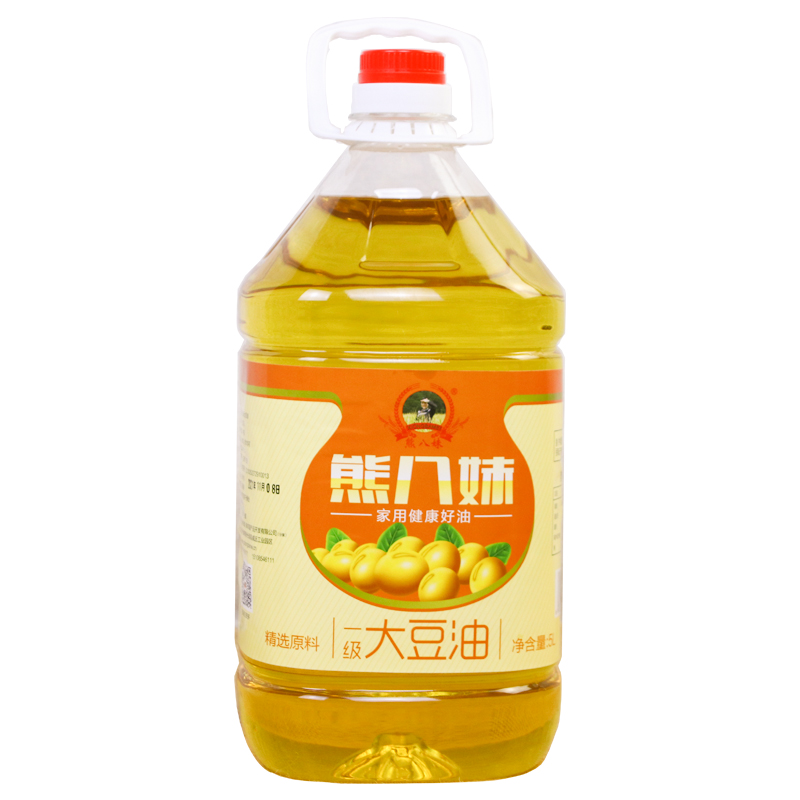 【贵州长顺帮扶】熊八妹  一级大豆油 5L