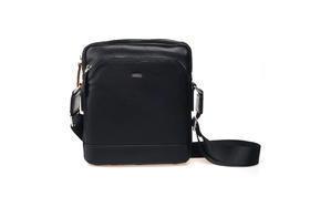 豪麟名鞋奥莱迪嘉男装牛皮革皮包TMPB31AM203黑色  原价1660元