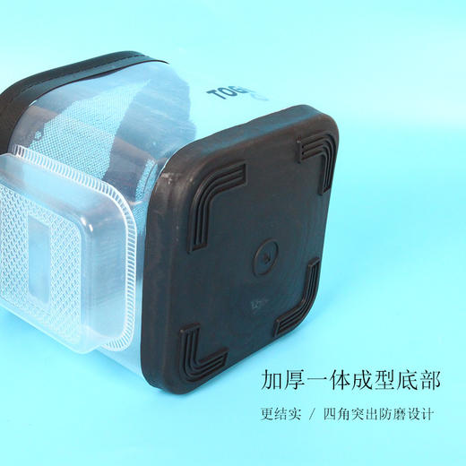 透明打水桶加厚EVA材质活鱼桶小鱼箱装鱼桶钓鱼桶垂钓包渔具批发 商品图3