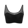 都市丽人Vbra内衣无尺码薄3/4杯泳布文胸三排无钢圈LB367K 商品缩略图3