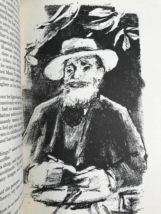 托尔斯泰《安娜·卡列尼娜》 33幅插图 精装18开带书匣 商品图9