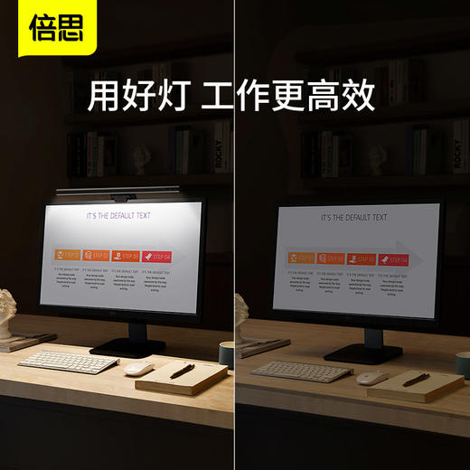 【十一专享】倍思 i-wok系列 USB 非对称光源屏幕挂灯（青春版） 商品图2