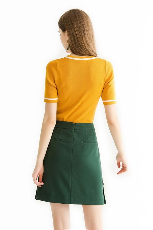 NEW LOOK 黄色螺纹针织衫 1474 商品图3