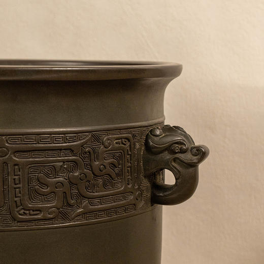 铜龙纹双耳香炉 商品图1