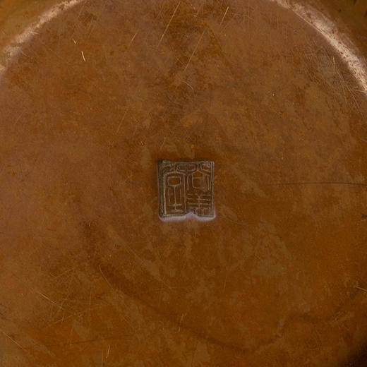 尚美堂圆形铜杯托（五客） 商品图2