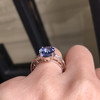 4.6克拉无烧蓝宝石戒指 商品缩略图3