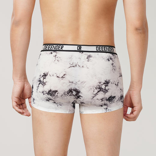 都市丽人都市锋尚潮流时尚冰丝（数码印花）平角裤男士内裤FK3CB7 商品图3