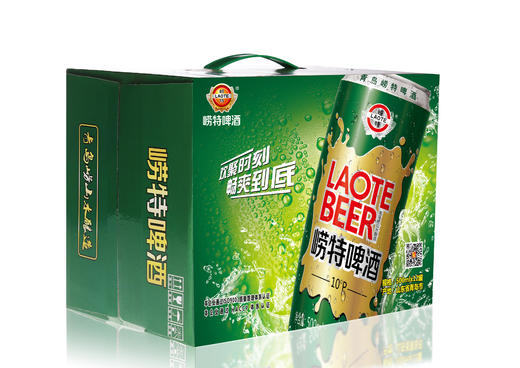 青岛崂特啤酒  听装崂特500ml*12听 商品图3
