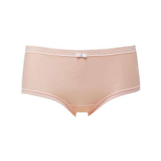 都市丽人基础系列锦泳平角裤女士内裤中腰平角裤LK35A7 商品图3