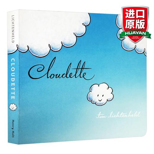 英文原版绘本 Cloudette 小白云 寻找生命的意义 自我肯定 幼儿故事书 撕不烂纸板书 英文版 商品图0