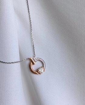 周大福她他系列项链17600