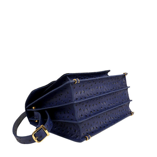 SAINTJOY/上久楷 宋锦女式拎包  鸵鸟纹  BWS19A2501 商品图3