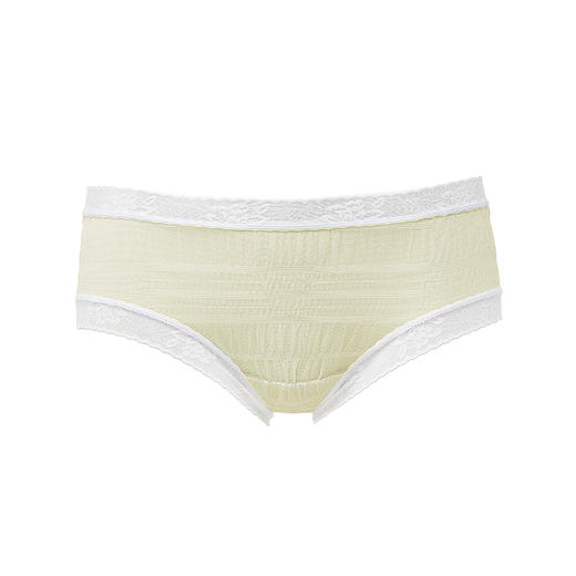 都市丽人基础系列蕾丝平角裤女士内裤低腰平角裤LK33B2 商品图7
