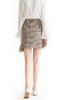 AVA 荷叶边饰不对称格纹半裙 1624 商品缩略图3