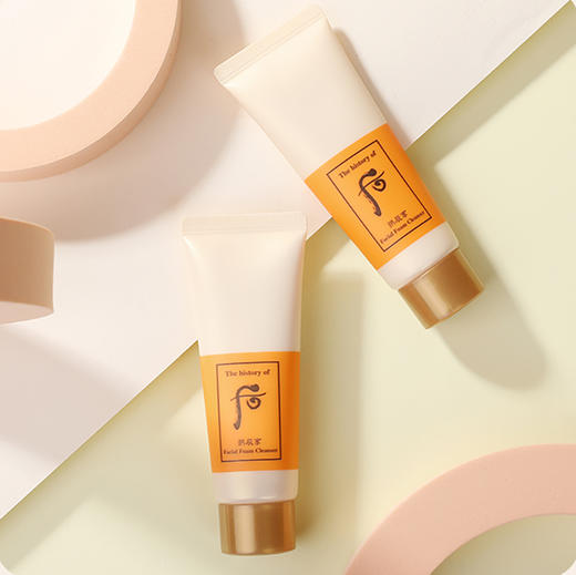 Whoo后拱辰享洗面奶40ml中小样保湿气韵生润颜泡沫洁面膏温和深层清洁 商品图0