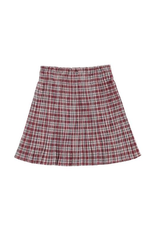 OCTAVIA 红色格纹高腰短裙 5454 商品图4