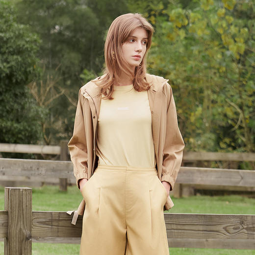 【防风夹克外套】23年春夏新品女士九分袖夹克外套时尚休闲西装上衣 商品图2