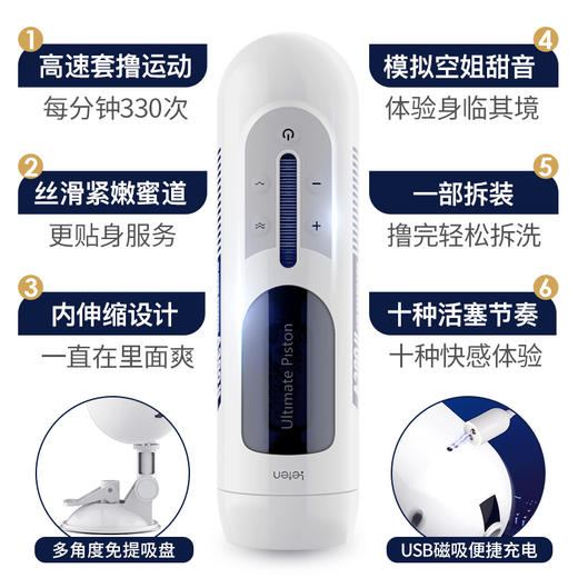 雷霆飞机杯a380自慰器男全自动伸缩电动成人情趣用品神器趣味玩具 商品图4