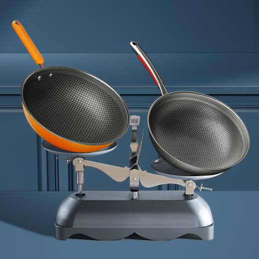 康巴赫大桔蜂窝炒锅不粘锅316L不锈钢32cm 商品图3