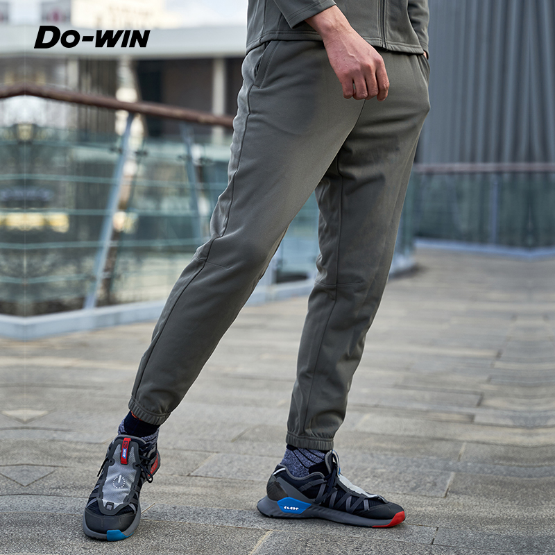 多威官方春运动裤男长裤女束脚宽松跑步运动裤休闲训练裤3622004