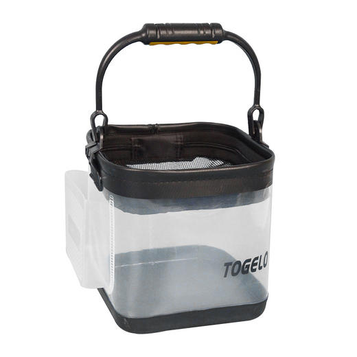 透明打水桶加厚EVA材质活鱼桶小鱼箱装鱼桶钓鱼桶垂钓包渔具批发 商品图4