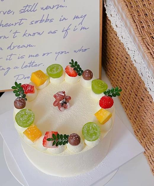 【生日蛋糕】小熊水果款 商品图0