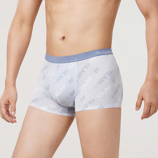 都市丽人都市锋尚日常休闲网眼冰丝平角裤男士内裤FK3CB5 商品图1