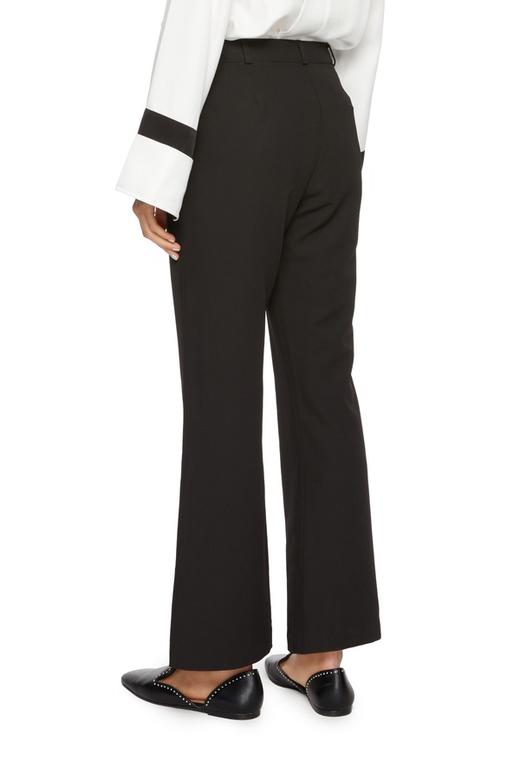 AVA 简约黑色高腰长裤 5608 商品图1